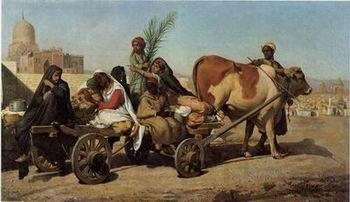 unknow artist Arab or Arabic people and life. Orientalism oil paintings 170